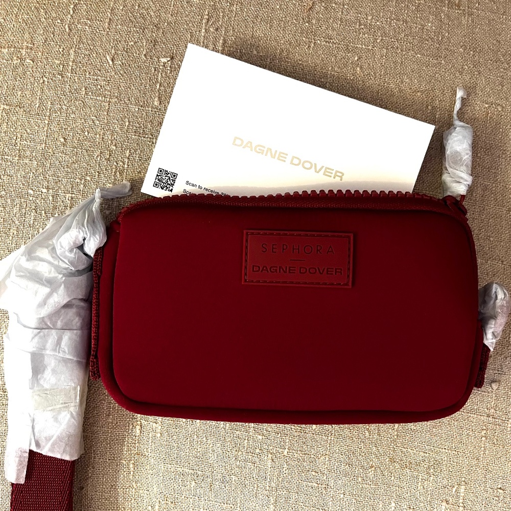 NWT DAGNE DOVER x SEPHORA Limited Edition Mara Phone Sling Crossbody Bag - Spice